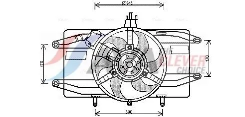 Fan, engine cooling