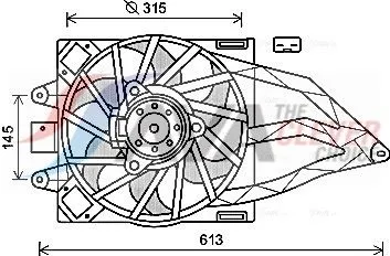 Fan, engine cooling