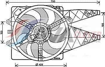 Fan, engine cooling