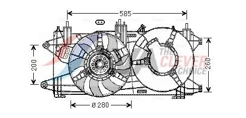 Fan, engine cooling