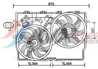 Fan, engine cooling