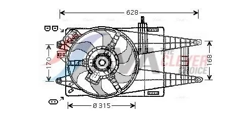 Fan, engine cooling