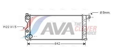 Radiator, engine cooling