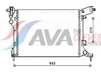 Radiator, engine cooling