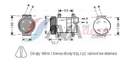 Compressor, air conditioning