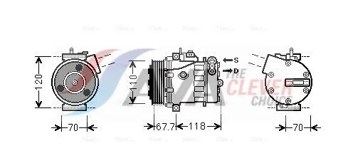 Compressor, air conditioning