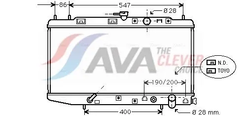 Radiator, engine cooling