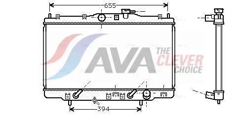 Radiator, engine cooling
