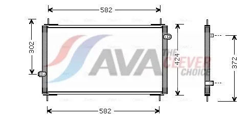 Condenser, air conditioning