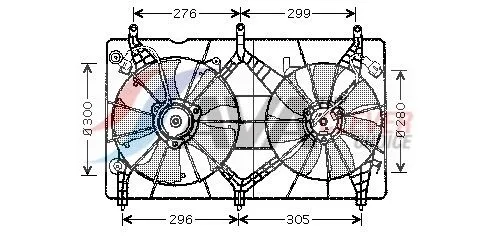 Fan, engine cooling