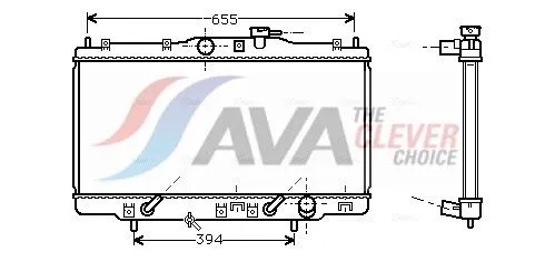 Radiator, engine cooling