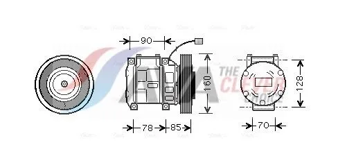 Compressor, air conditioning
