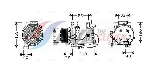 Compressor, air conditioning