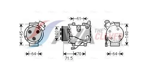 Compressor, air conditioning