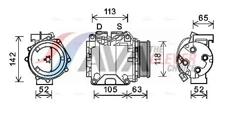 Compressor, air conditioning