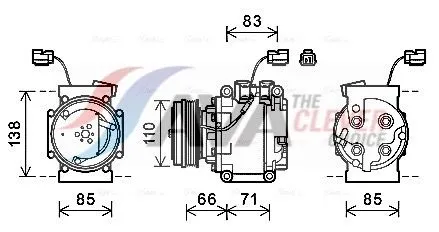 Compressor, air conditioning