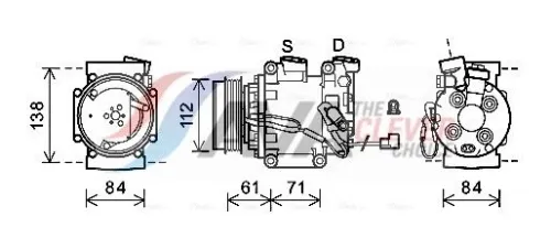 Compressor, air conditioning