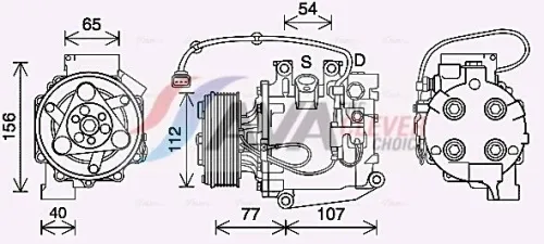 Compressor, air conditioning