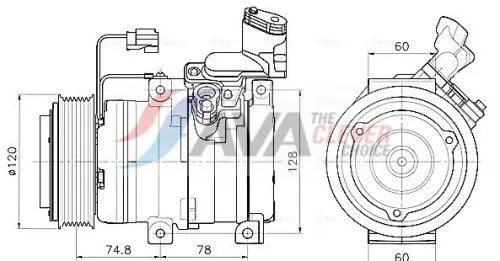 Compressor, air conditioning