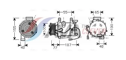 Compressor, air conditioning