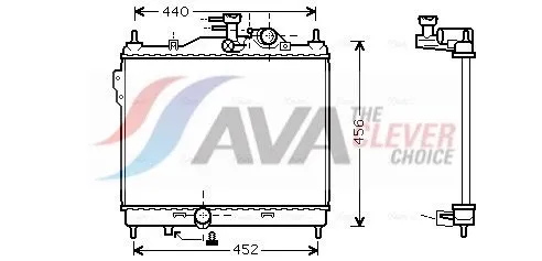 Radiator, engine cooling