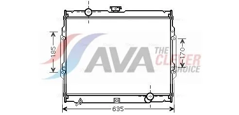 Radiator, engine cooling