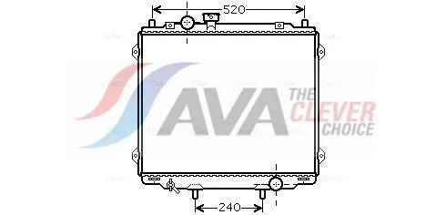 Radiator, engine cooling