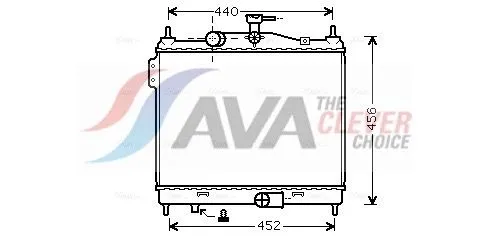 Radiator, engine cooling