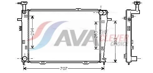 Radiator, engine cooling