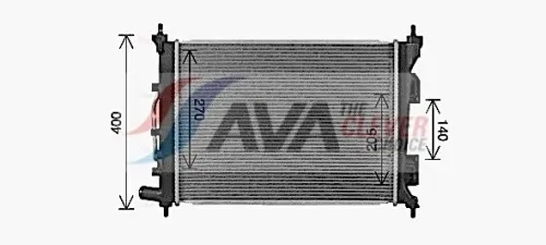 Radiator, engine cooling