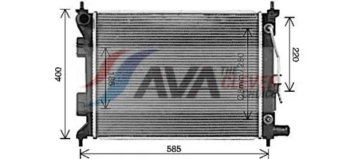 Radiator, engine cooling