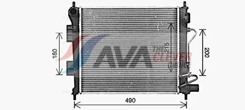 Radiator, engine cooling
