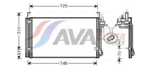 Condenser, air conditioning