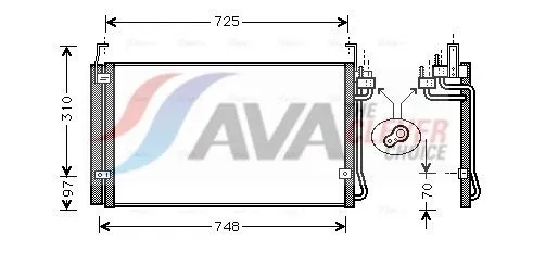 Condenser, air conditioning