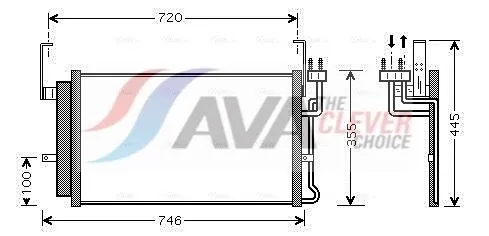 Condenser, air conditioning