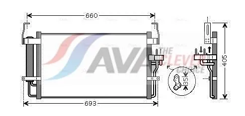 Condenser, air conditioning