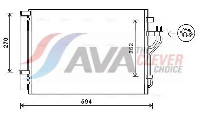 Condenser, air conditioning