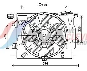 Fan, engine cooling
