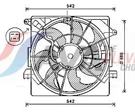 Fan, engine cooling