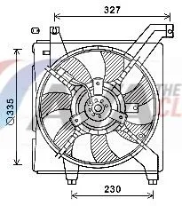 Fan, engine cooling