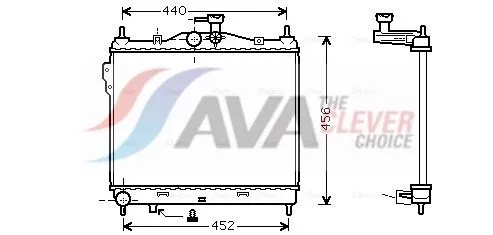 Radiator, engine cooling