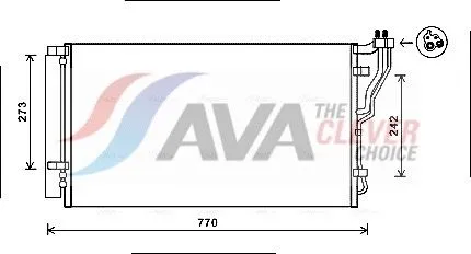 Condenser, air conditioning