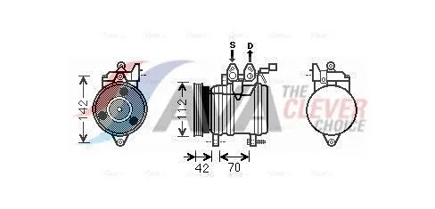 Compressor, air conditioning