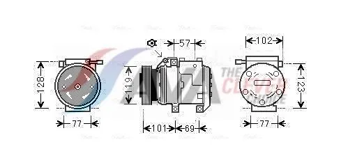 Compressor, air conditioning
