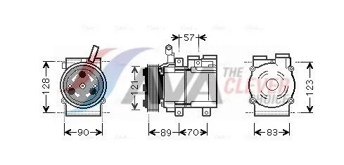 Compressor, air conditioning