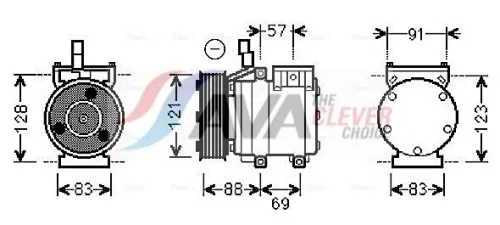 Compressor, air conditioning