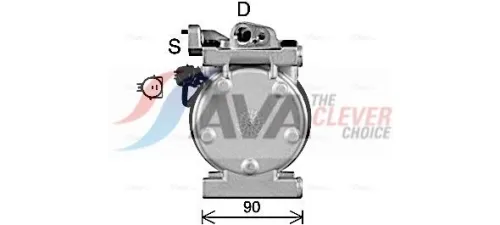 Compressor, air conditioning