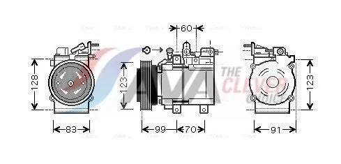 Compressor, air conditioning