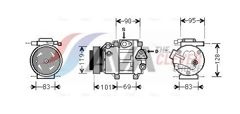 Compressor, air conditioning