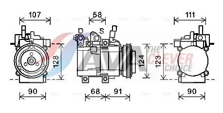 Compressor, air conditioning